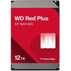 Жесткий диск WD Жесткий диск Red Plus 120EFGX, 12ТБ, HDD, SATA III, 3.5