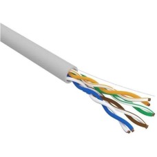 REXANT Кабель информационный PRO 02-0004 кат.5E UTP 4 пары 24AWG нг(А)-HF внутренний 305м серый