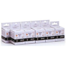 GAUSS Лампа светодиодная Elementary MR16 3.5Вт цок.:GU5.3 спот 220B св.свеч.бел.теп. (упак.:10шт) (13514)