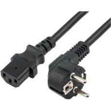 REXANT Шнур питания 04-2739 Schuko-C13 проводник.:3x1мм2 3м 220В черный