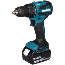 MAKITA Дрель-шуруповерт DHP490SF1J аккум. патрон:быстрозажимной (кейс в комплекте)