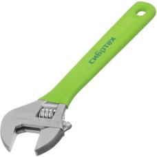 СИБРТЕХ Ключ разводной, 250 мм, никелированный 15527