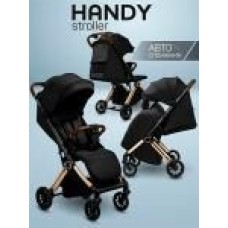 Коляска Amarobaby Handy, черный/золотой (AB25-10HANDY/0929)