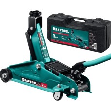 KRAFTOOL STARK, в кейсе 2 т, 135 - 340 мм, для легковых а/м, подкатной домкрат (43453-2-K)