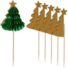 MULTIDOM Топперы для украшения выпечки 