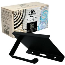 MULTIDOM Держатель настенный для туалетной бумаги с полкой 