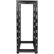 ЦМО Стойка двухрамная СТК-24.2-9005 24U 620ммX800мм направл.под закл.гайки 250кг черный