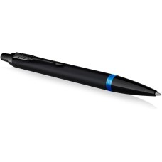 PARKER Ручка шариков. IM Vibrant Rings K315 (2172941) Marine Blue PVD M син. черн. подар.кор