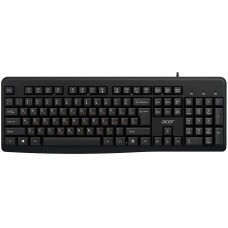 ACER Клавиатура OKW500 черный USB Multimedia (ZL.KBDEE.01T) каб.:1.8м