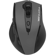 A4TECH Мышь беспроводная Fstyler FG55S Plus, радио, оптическая, USB, 3200dpi, серый