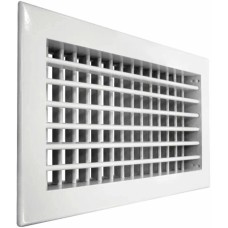 Решетка вентиляционная SHUFT Решетка настенная двухрядная 2 WA 200x150