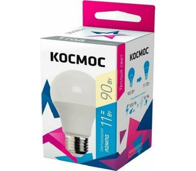 Лампа светодиодная КОСМОС LKECLED11WA60E2730
