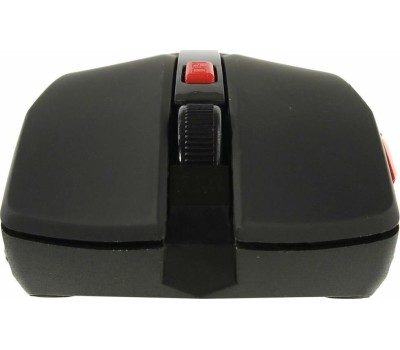 Мышь DEFENDER (52276) ACCURA MM-275 черный/красный