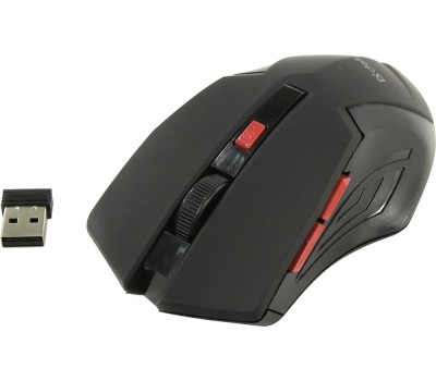 Мышь DEFENDER (52276) ACCURA MM-275 черный/красный