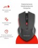 Мышь DEFENDER (52276) ACCURA MM-275 черный/красный