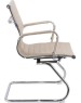 Кресло посетителя EVERPROF Leo CF экокожа бежевый