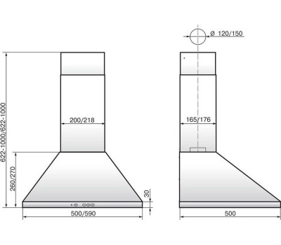 Вытяжка ELIKOR ВЕНТА 60П-650-К3Д топленое молоко