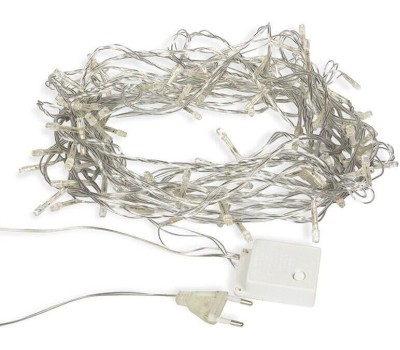 Фигуры интерьерные NEON-NIGHT (303-063) Гирлянда светодиодная универсальная 100 LED Теплый 10 метров, прозр ПВХ, с контр