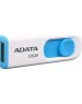 USB флэш-накопитель A-DATA 32GB С008 белый/голубой (AC008-32G-RWE)