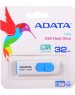 USB флэш-накопитель A-DATA 32GB С008 белый/голубой (AC008-32G-RWE)