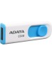 USB флэш-накопитель A-DATA 32GB С008 белый/голубой (AC008-32G-RWE)