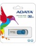 USB флэш-накопитель A-DATA 32GB С008 белый/голубой (AC008-32G-RWE)