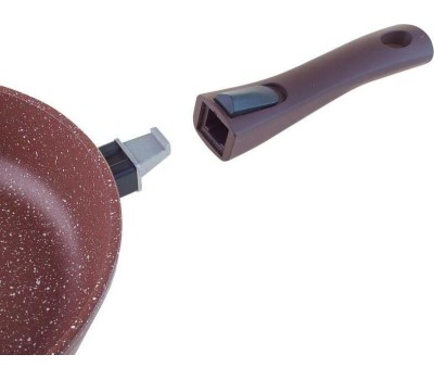 Сковорода ТРАДИЦИЯ ТД2225 антипригарная литая 22см съемн/руч Доломит