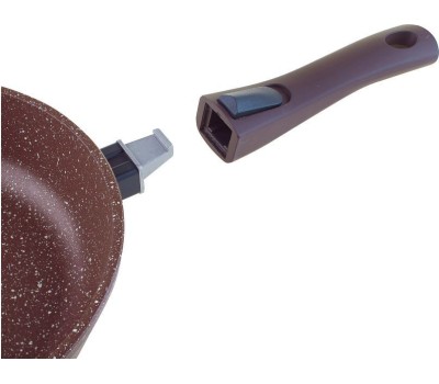 Сковорода ТРАДИЦИЯ ТД2225 антипригарная литая 22см съемн/руч Доломит