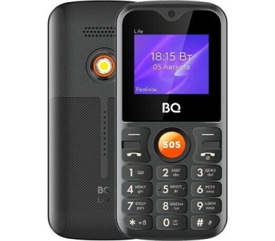 Телефон мобильный BQ 1853 Life Black/Orange