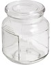 Стеклянная банка MALLONY Стеклянная банка для сыпучих продуктов со стекл плоской крышкой, ARIA, объем: 0,75 л (004470)