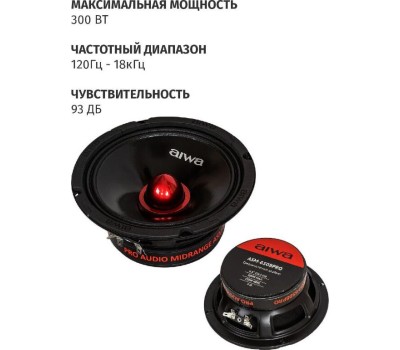 Автоакустика AIWA ASM-6508PRO