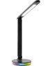 светильник ULTRAFLASH (15177) UF-822 C02 черный (Led, светильник настольный, 7Вт, димм., 3 цвет.темп., RGB ночник)