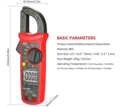 Клещи UNI-T (13-1062) Токовые клещи UT202A+