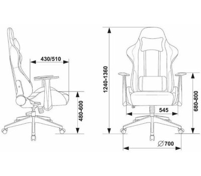 ZOMBIE Кресло игровое Neo, на колесиках, ткань, серый [ neogrey]