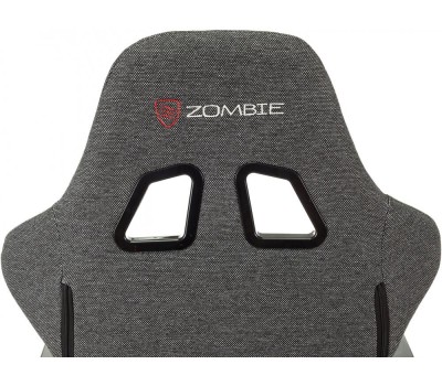 ZOMBIE Кресло игровое Neo, на колесиках, ткань, серый [ neogrey]