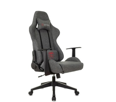 ZOMBIE Кресло игровое Neo, на колесиках, ткань, серый [ neogrey]