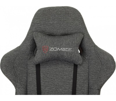 ZOMBIE Кресло игровое Neo, на колесиках, ткань, серый [ neogrey]