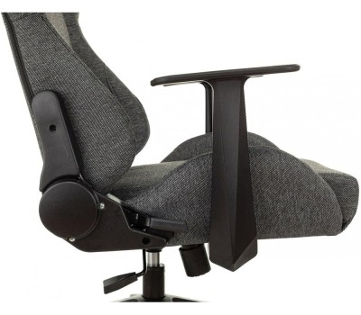 ZOMBIE Кресло игровое Neo, на колесиках, ткань, серый [ neogrey]