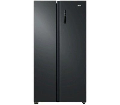Холодильники HAIER HRF-600DB7RU Side by Side, инверторный черный