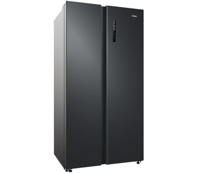 Холодильники HAIER HRF-600DB7RU Side by Side, инверторный черный