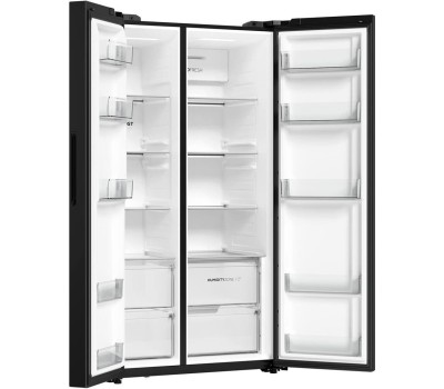 Холодильники HAIER HRF-600DB7RU Side by Side, инверторный черный