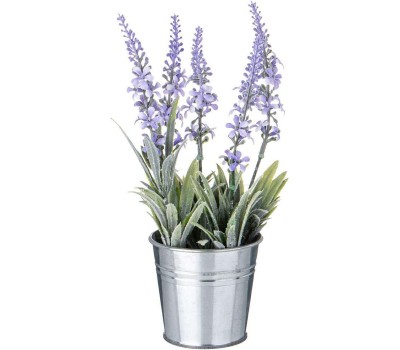 Искусственные цветы LEFARD 268-117 ЛАВАНДА в горшке 8*6*7,5см
