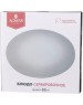 Блюдо AGNESS 357-257 SILVER MIRROR 30см
