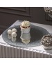 Блюдо AGNESS 357-257 SILVER MIRROR 30см