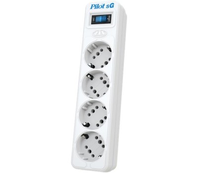 Сетевой фильтр PILOT SG 3м (5 розеток) белый (коробка)