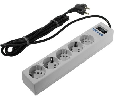 Сетевой фильтр PILOT SG 3м (5 розеток) белый (коробка)
