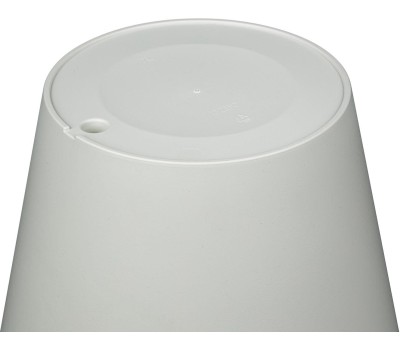 Горшок цветочный HOMVER Tarragon D250мм, 7л со вставкой (светло-серый) 221610521/03