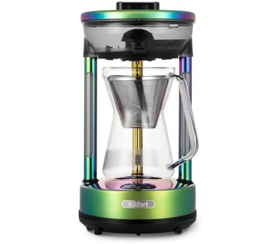 KITFORT Кофеварка КТ-7488, капельная, зеленый