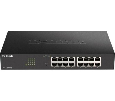 D-Link DGS-1100-16V2/A2A Настраиваемый L2 коммутатор c 16 портами 10/100/1000Base-T