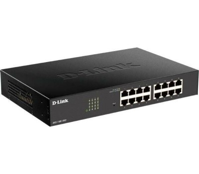 D-Link DGS-1100-16V2/A2A Настраиваемый L2 коммутатор c 16 портами 10/100/1000Base-T